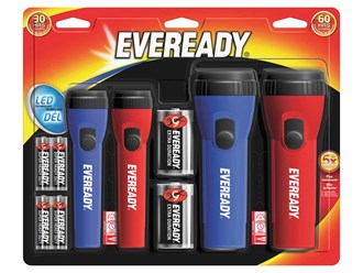 EVEREADY USA 4PK LED FLASHLIGHTS (2x