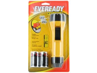 EVEREADY USA LED FLASHLIGHT INDUSTRIAL 2xD W/ BATTERY